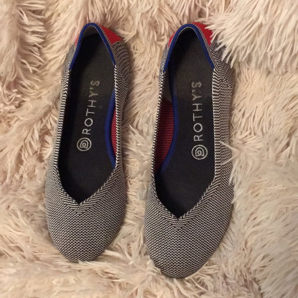 Rothy's Cherry Ribbon Flats